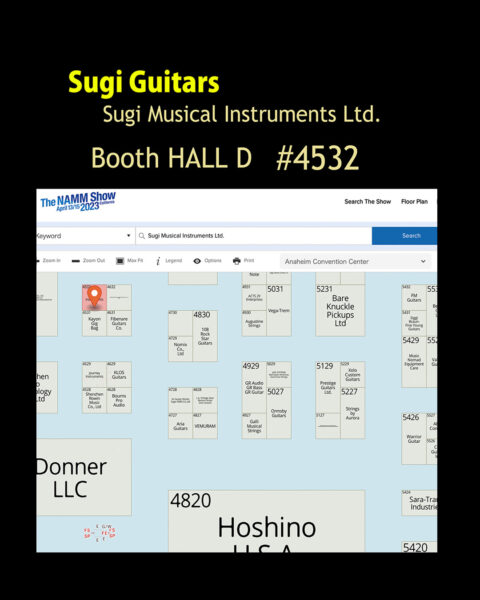 NAMM SHOW 2023 ブース情報